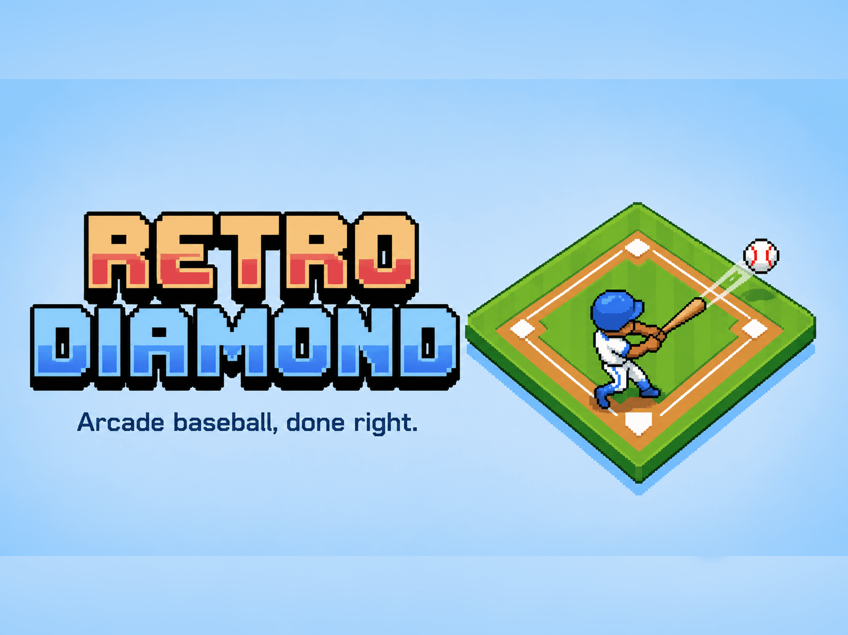 Retro Diamond Baseball — Arcade baseball, done right
